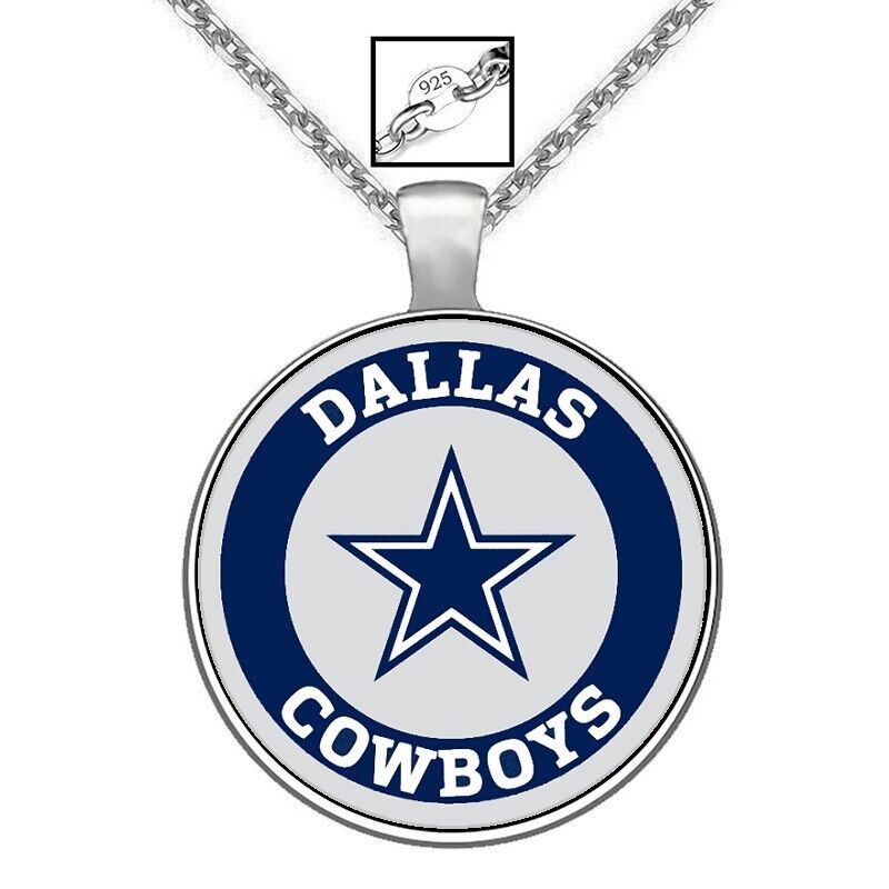 Special Dallas Cowboys Necklace Stainless Steel Chain Nfl Football Free  Ship' A1