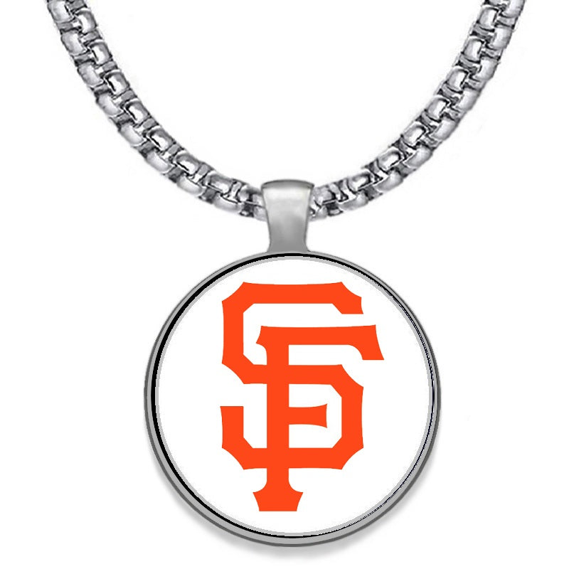 Large San Francisco SF Giants Mens Womens Pendant Necklace