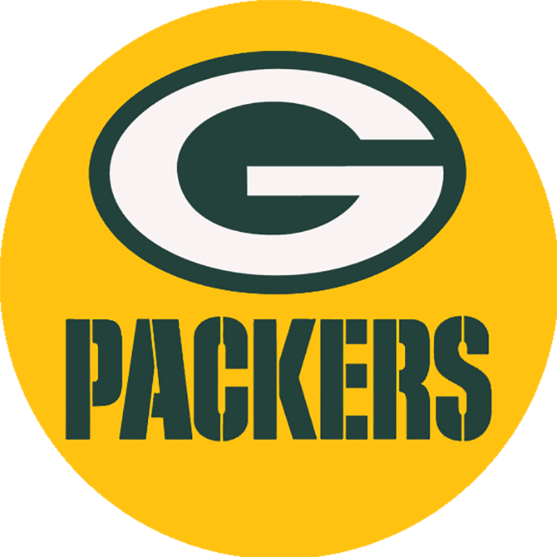 Green Bay Packers Vinyl Decal Sticker For Car - Truck - Laptop All Sizes