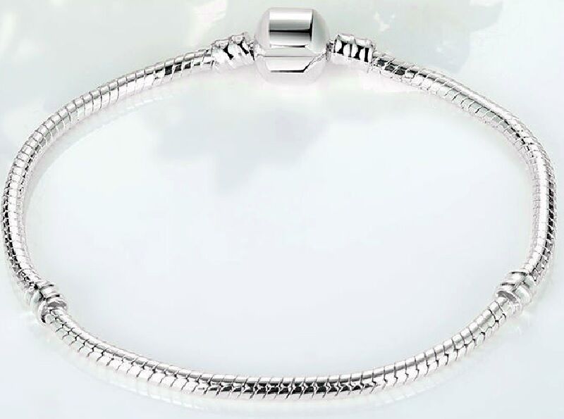 925 Sterling Silver Small Kids Size 6-3/4" Inch Bracelet Bangle w GiftPkg D420