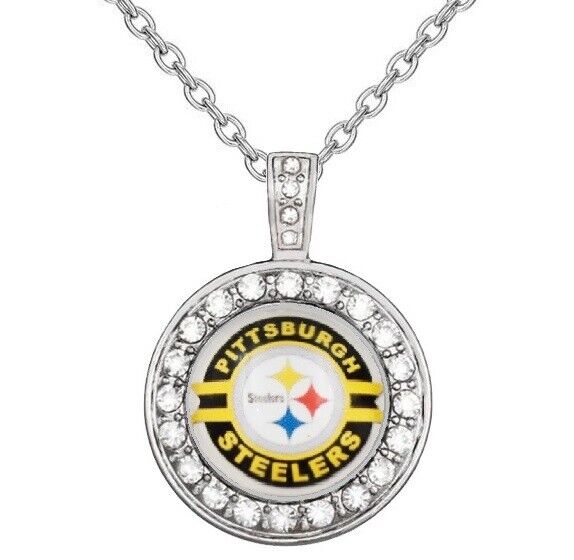 Throwback Pittsburgh Steelers Womens 925 Sterling Silver Necklace Gift D18