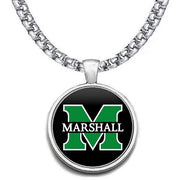 Large Marshall Thundering Herd 24" Chain Pendant Necklace Free Ship' D30