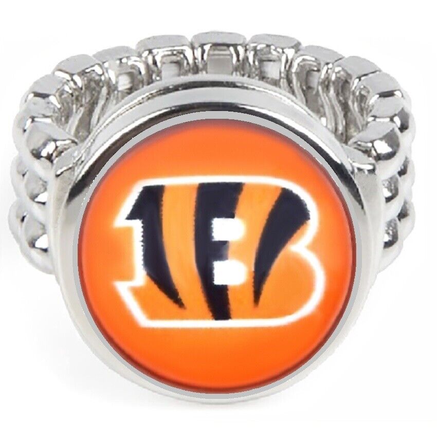 Cincinnati Bengals Men'S Women'S Ring Fits All Sizes W Gift Pkg Football D2