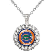 Florida Gators Womens 925 Sterling Silver Necklace College Football Gift D18