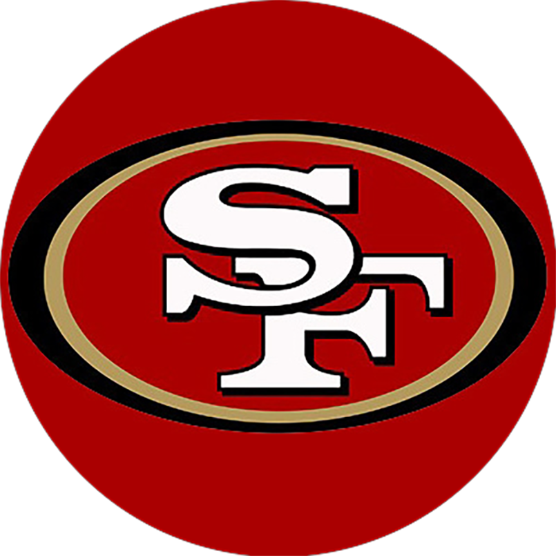 San Francisco 49Ers Vinyl Decal Sticker For Car - Truck - Laptop All Sizes