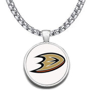 Large Anaheim Ducks 24" Necklace Stainless Steel Chain Hockey Free Ship' D30