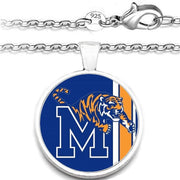 Memphis Tigers Mens Womens 925 Sterling Chain Necklace University Gift A1