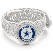 Special Dallas Cowboys Silver Mens Adjustable Bracelet Jewelry W Giftpkg D11