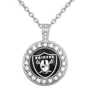 Special Oakland Raiders Womens 925 Sterling Silver Necklace Football D18