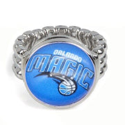 Orlando Magic Basketball Silver Mens Womens Ring Fits All Sizes W Gift Pkg D2